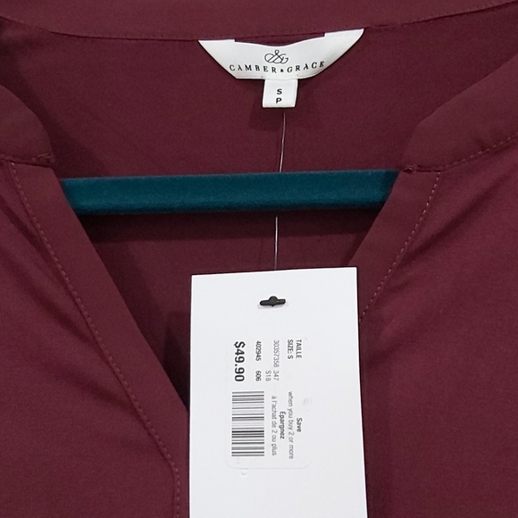 Red Tunic Top - Picture 2 of 3